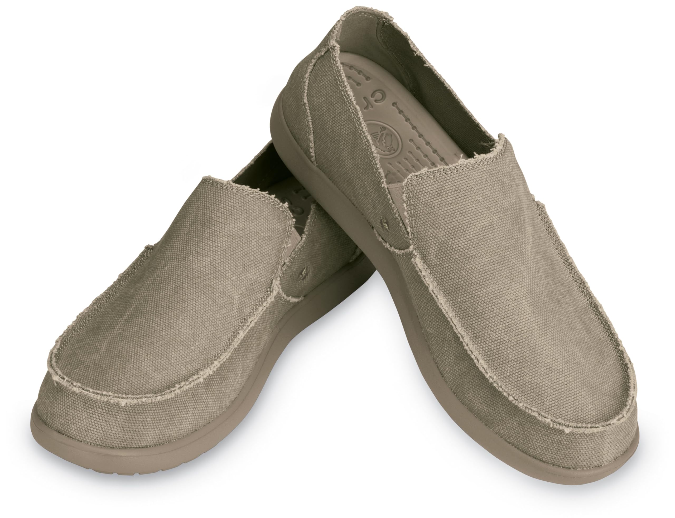 Crocs Men's Santa Cruz Loafer - Comfortable Slip-On Casual Shoes for Men | Lightweight & Cushioned for All-Day Wear | Perfect for Office, Travel & Outdoor Activities