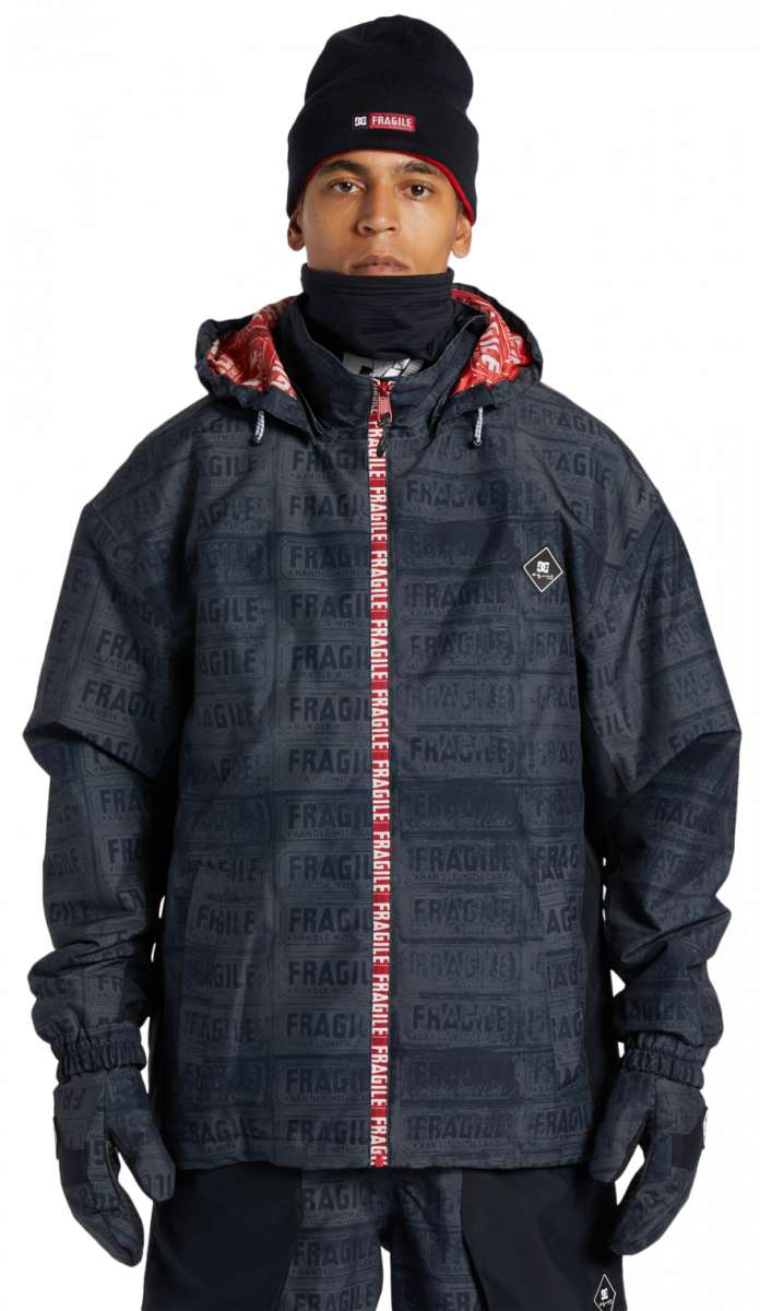 DC AW Vista Shell Jacket 2024 - Waterproof Windbreaker for Men & Women - Lightweight Outdoor Hiking Jacket - Perfect for Camping, Travel & Winter Sports