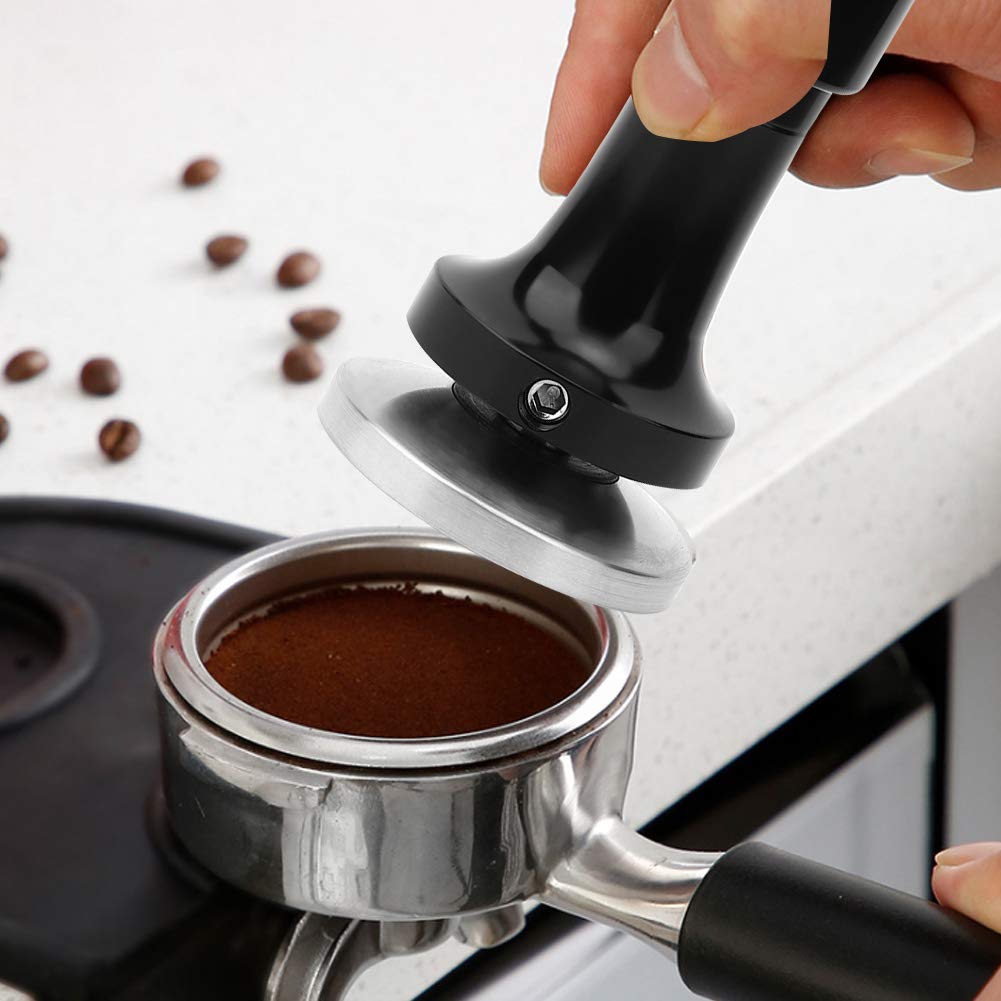 Premium 58MM Stainless Steel Coffee Tamper - Professional Espresso Powder Press for Baristas & Coffee Lovers | Perfect for Home, Office & Coffee Shops | Ideal Gift for Coffee Enthusiasts