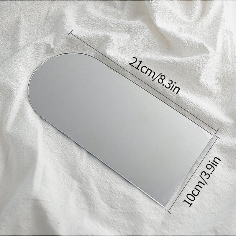 Simple Acrylic Mirror - Lightweight Shatterproof Wall Mirror for Home Decor, Bathroom, Bedroom & Vanity - Perfect for DIY Projects and Small Spaces