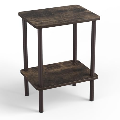2 Tier-dark Rustic Oak