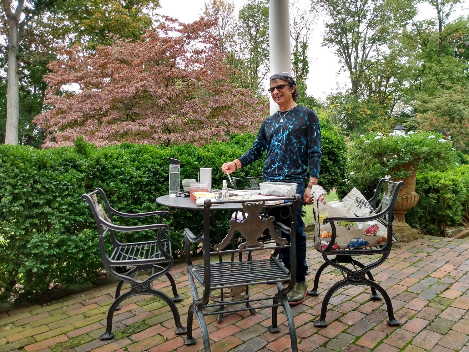 Keith Leitner's Plein Air Painting Kit for Fairmount Park Historic Houses - Perfect for Outdoor Art & Landscape Painting Enthusiasts