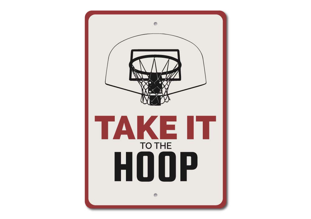 Basketball Hoop Sign - 12