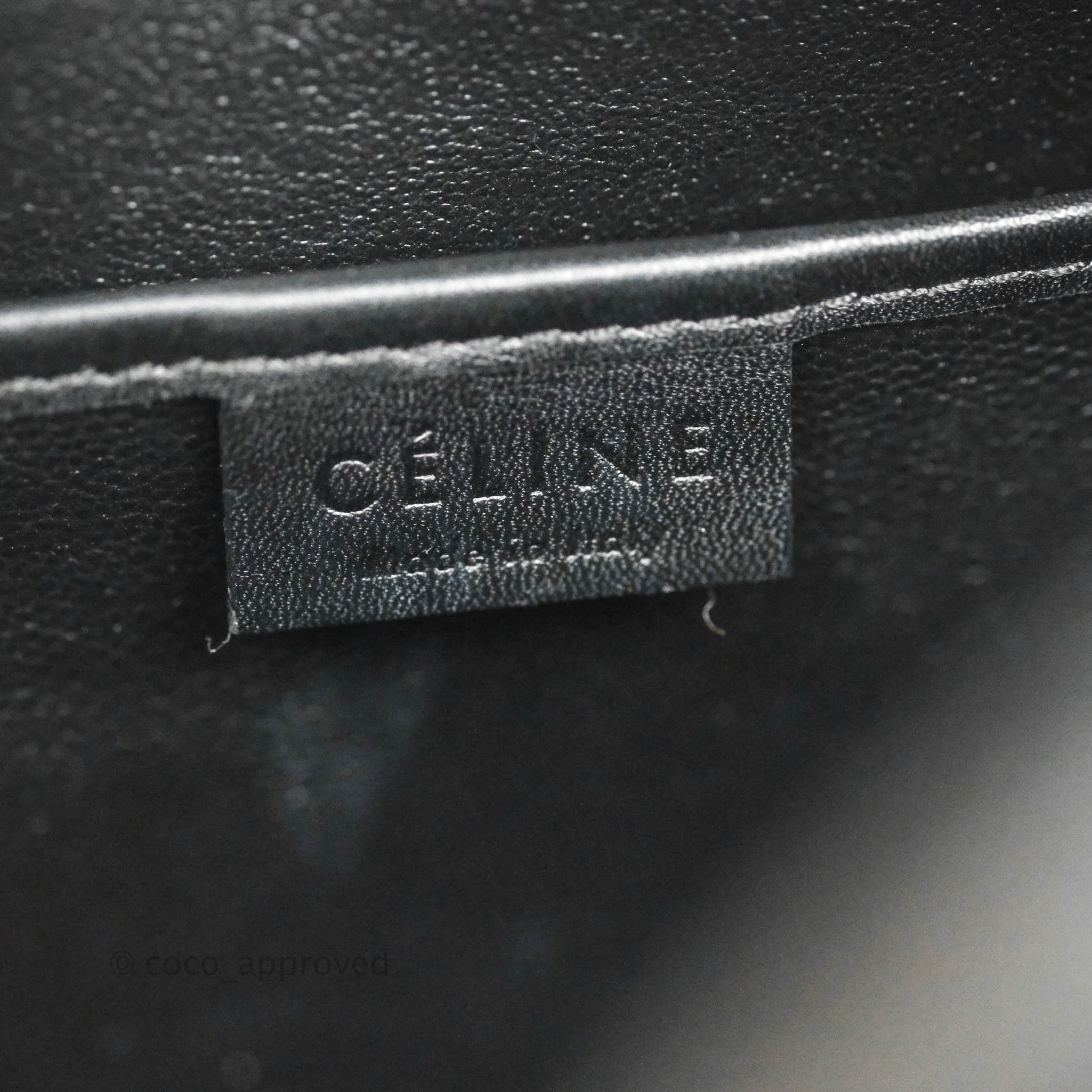Celine Nano Luggage Tote Bag in Tri-Color Blue, Khaki & Black | Stylish Crossbody Purse for Women | Perfect for Work, Travel & Everyday Use