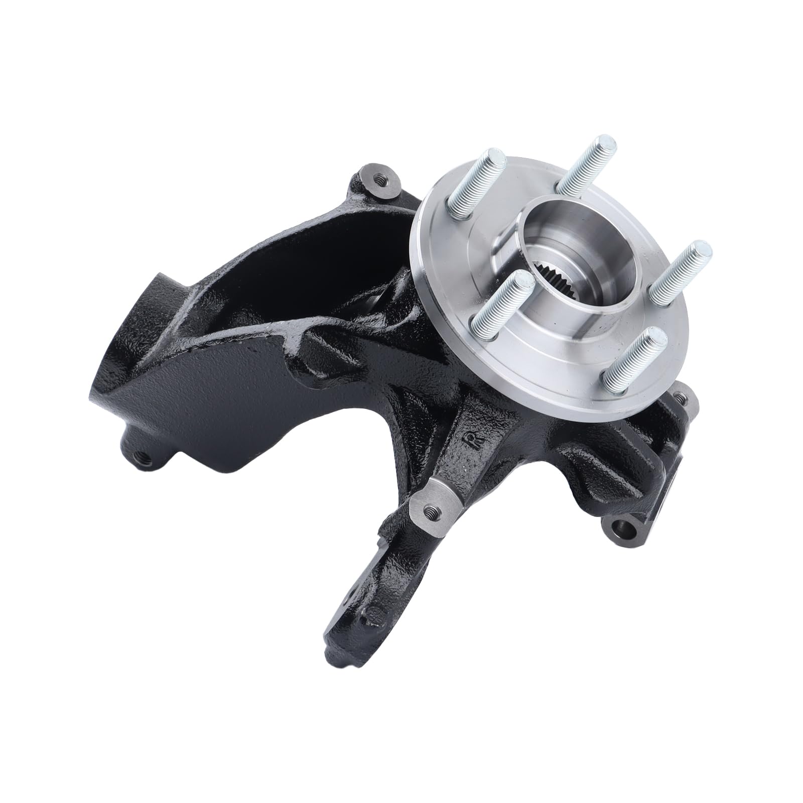 2012-2018 Ford Focus L4 2.0L Front Right Wheel Hub Bearing & Steering Knuckle Assembly - BR935006LK RH Passenger Side Replacement Part - Perfect for Smooth Driving & Vehicle Maintenance