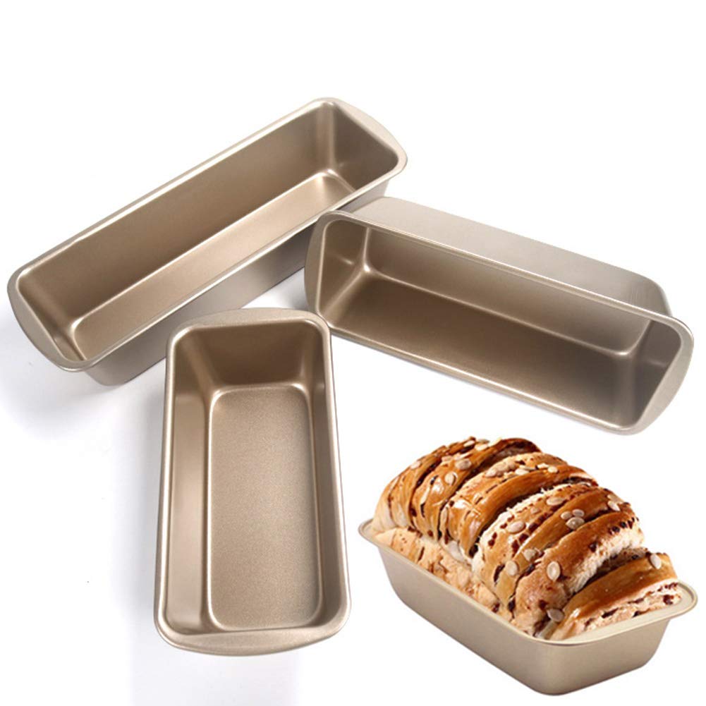 Carbon Steel Rectangular Non-Stick Toast Box Bread Loaf Pan Mold - DIY Baking Tool for Homemade Bread, Toast & Pastries - Perfect for Kitchen, Bakery & Gift Giving