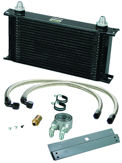 2003-2009 Nissan 350Z Z33 & 2003-2007 Infiniti G35 SETRAB Performance Oil Cooler Kit - Street Racing & Track Day Upgrade for Engine Protection