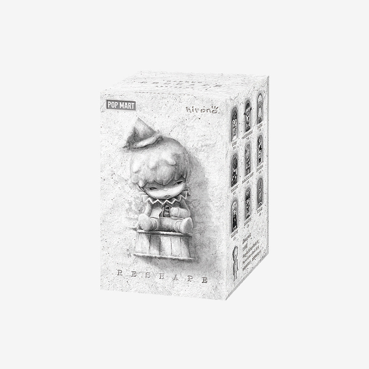 Hirono Reshape Series Anime Figures - Collectible Japanese Style Resin Statues for Home Decor, Office Display, and Gift Giving