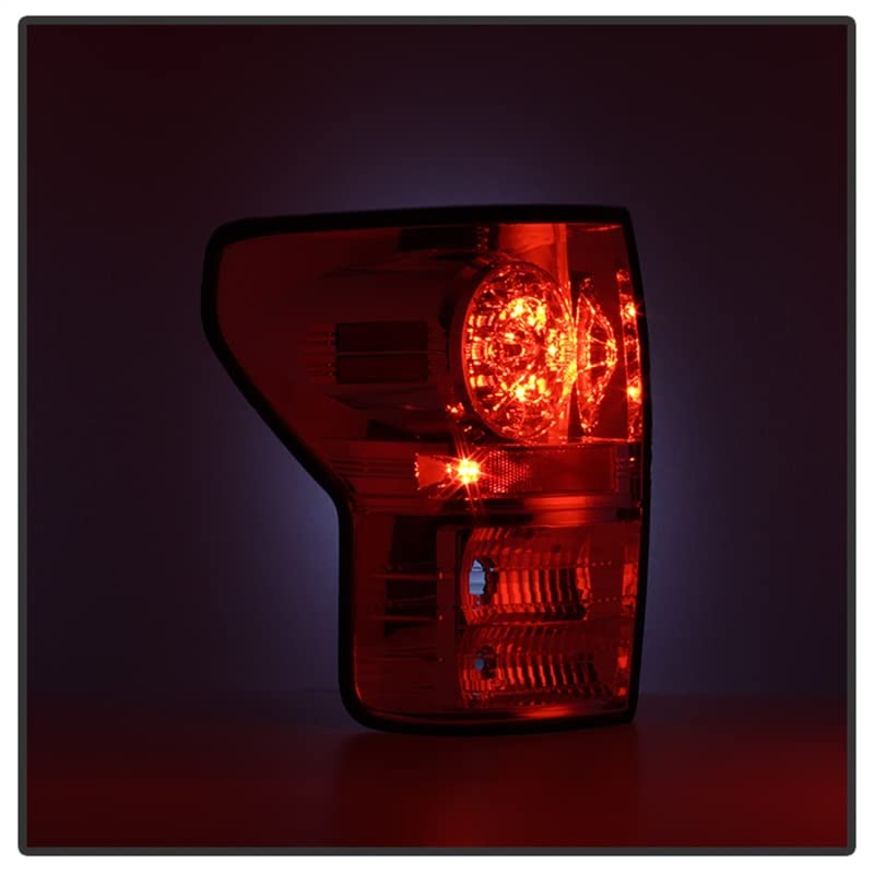 Spyder Auto 5029621 LED Tail Lights - Chrome/Smoked Lens - High Visibility Brake Lights - Compatible with Select Car Models - Perfect for Night Driving & Enhanced Safety