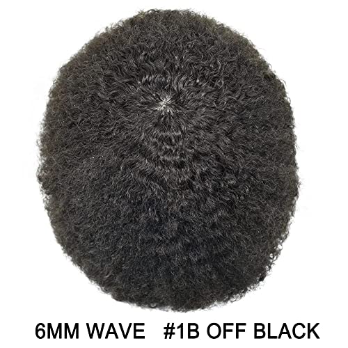 1B# OFF BLACK-6mm wave