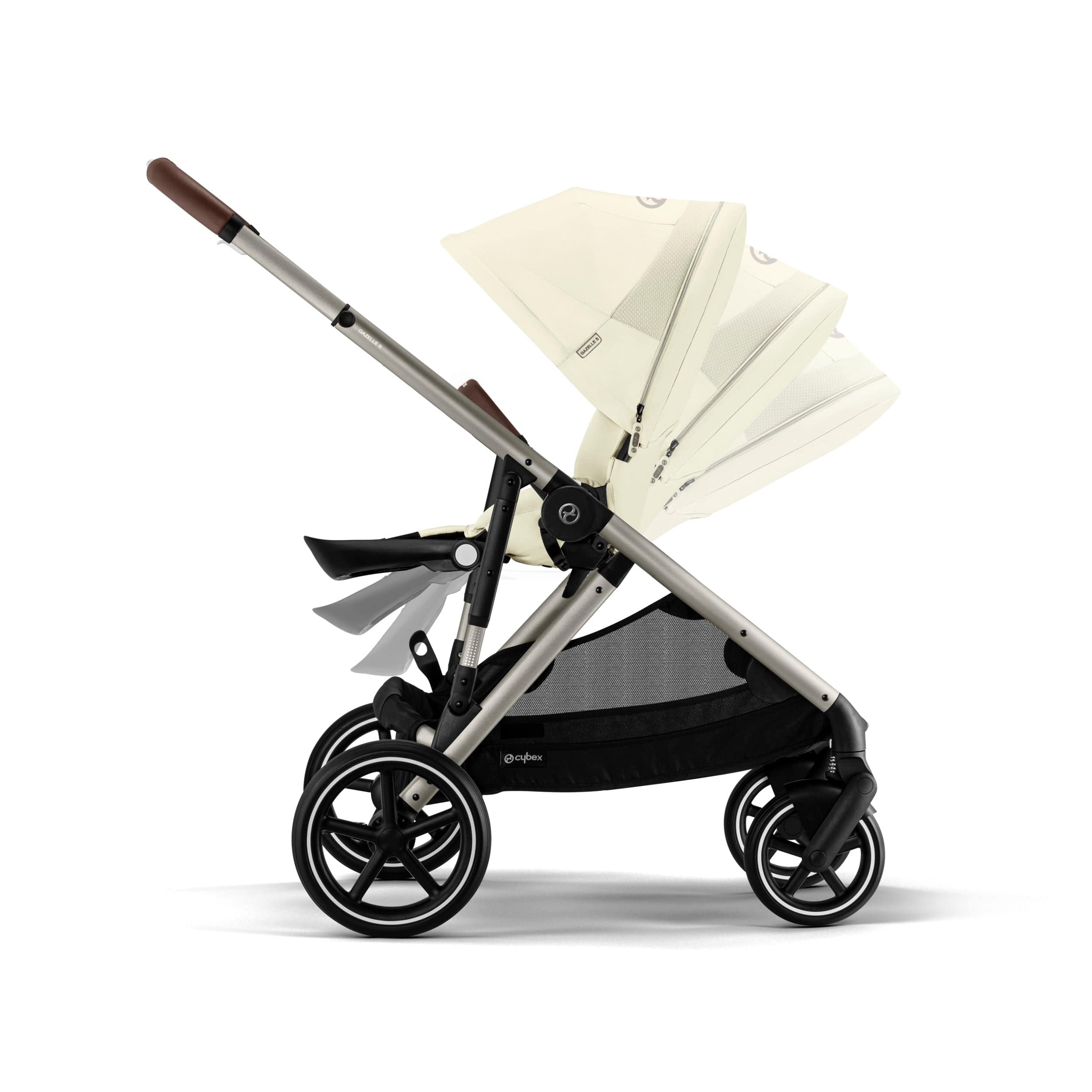 Cybex Gazelle S 2 Stroller - Lightweight Travel Stroller for Toddlers & Infants | Compact Foldable Design with Adjustable Seat | Perfect for Shopping, Travel & Daily Walks