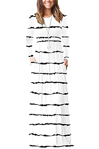 C-white Wave Striped