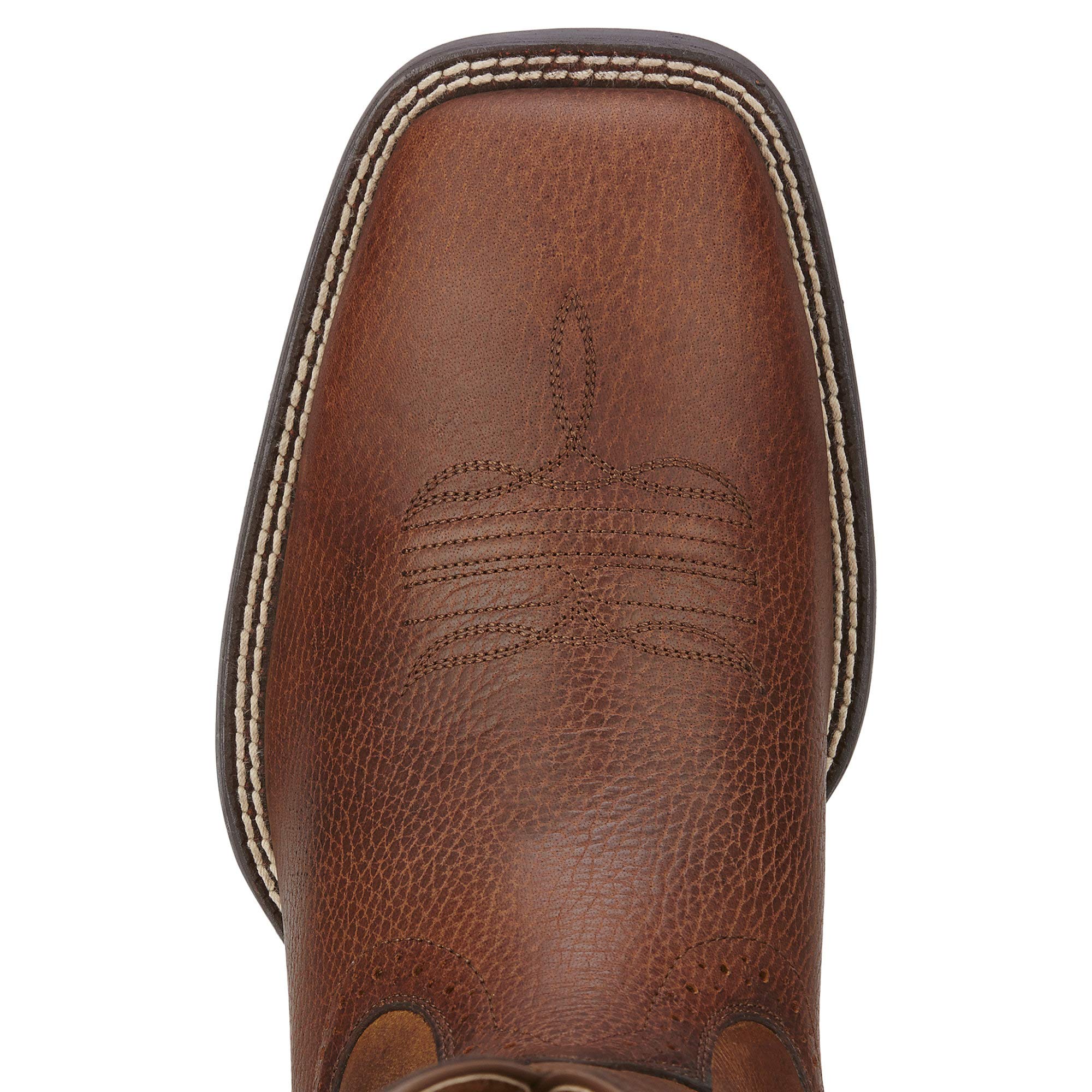 Ariat Men's Sport Wide Square Toe Cowboy Boots - Western Work & Riding Boots for Men, Durable Leather Construction, Comfortable for Ranch, Rodeo & Casual Wear