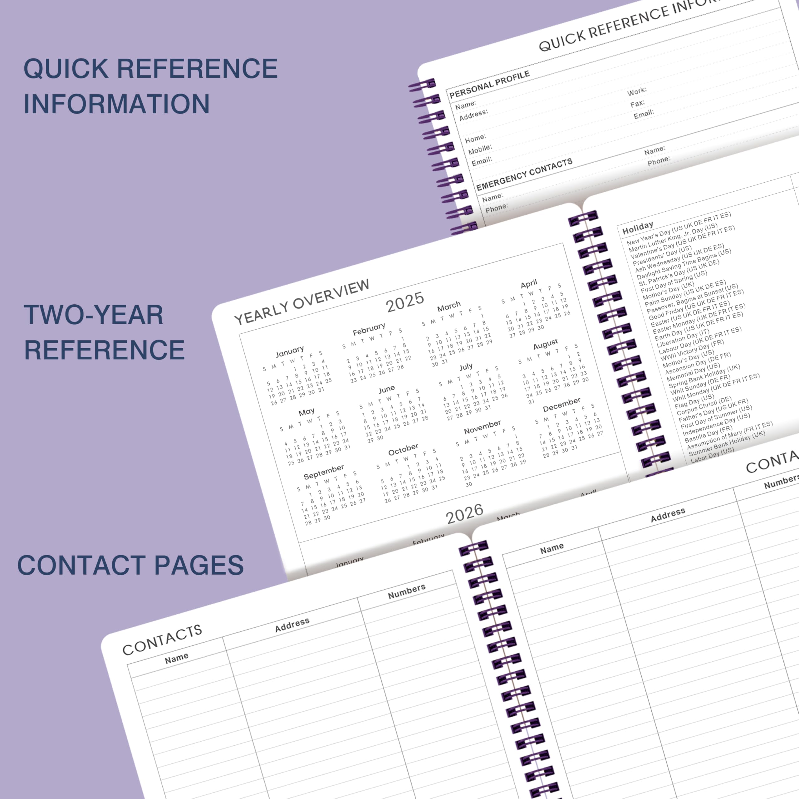 2025-2026 Academic Planner Weekly & Monthly - July 2025 to June 2026, 8x10 Inch Student Planner with Flexible Cover, To-Do Lists & 12 Monthly Tabs, Twin-Wire Binding - Perfect for School, College & Work Organization