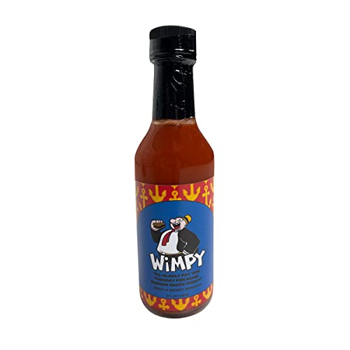 JADE CITY FOODS Popeye Hot Sauce - Spicy Burger Sauce for Sandwiches, Wings & Tacos | Perfect for BBQ, Grilling & Game Day Snacks