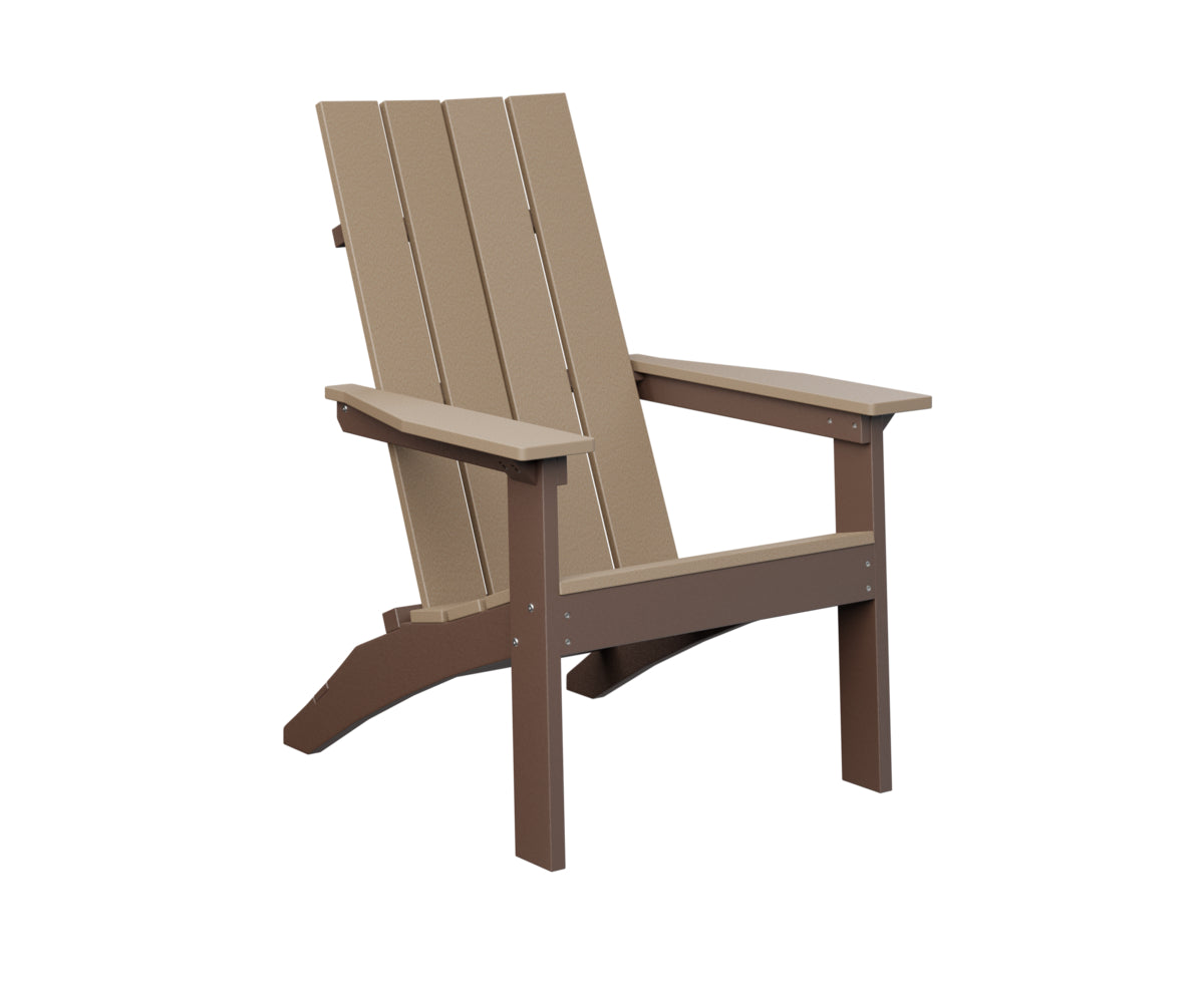 Berlin Gardens Mayhew Stationary Adirondack Chair - Heavy Duty Outdoor Patio Furniture for Garden, Deck, Poolside & Backyard Relaxation