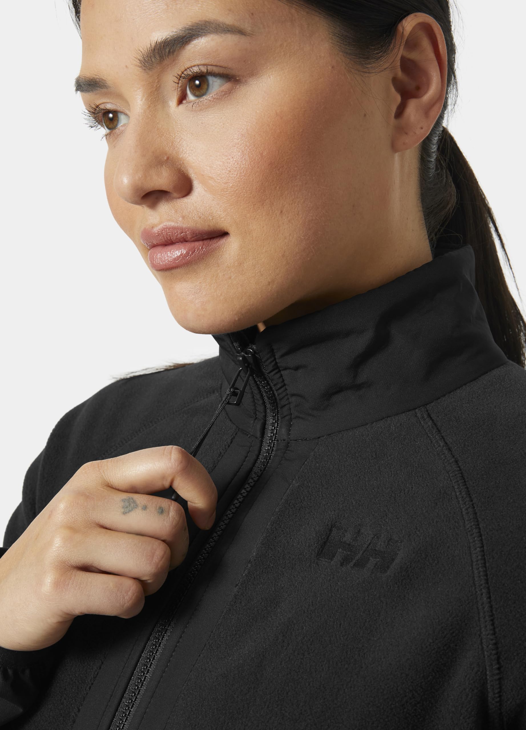 Helly Hansen Women's Rig Fleece Jacket - Lightweight Warm Winter Jacket for Outdoor Hiking, Camping & Casual Wear