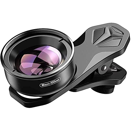 ZBQLKM Universal Phone Camera Lens Kit - 120° Super Wide Angle & Macro HD Lens for iPhone, Samsung, Most Smartphones - Perfect for Travel Photography, Vlogging & Close-up Shots