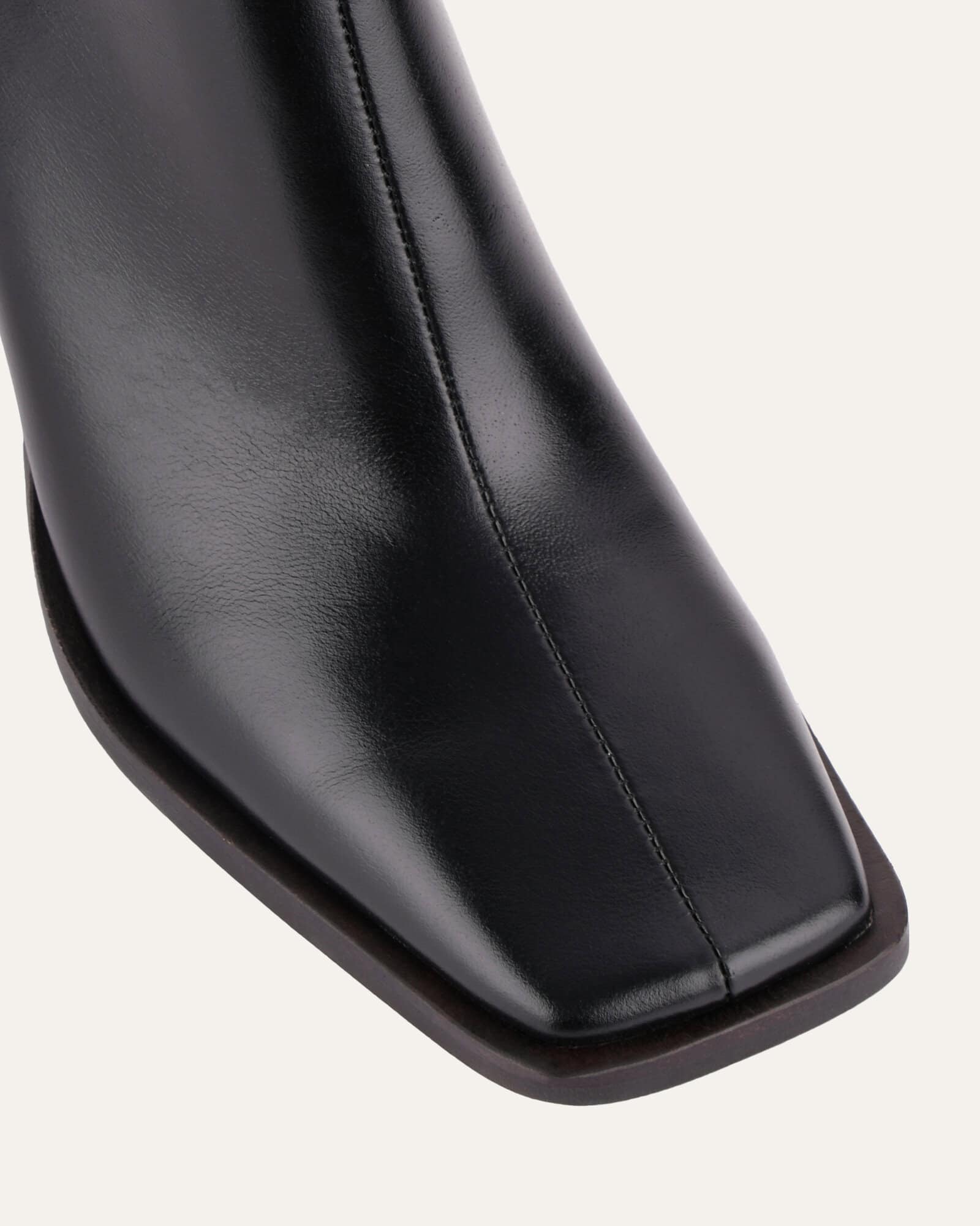 ELIAS Knee High Boots for Women - Black Genuine Leather - Stylish & Comfortable for Fall, Winter, and Party Wear