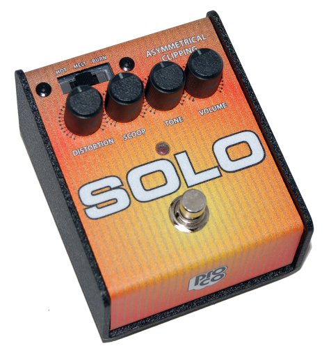 Pro Co SOLO Distortion Guitar Effects Pedal - High Gain Overdrive for Electric Guitar - Perfect for Rock, Metal & Stage Performances