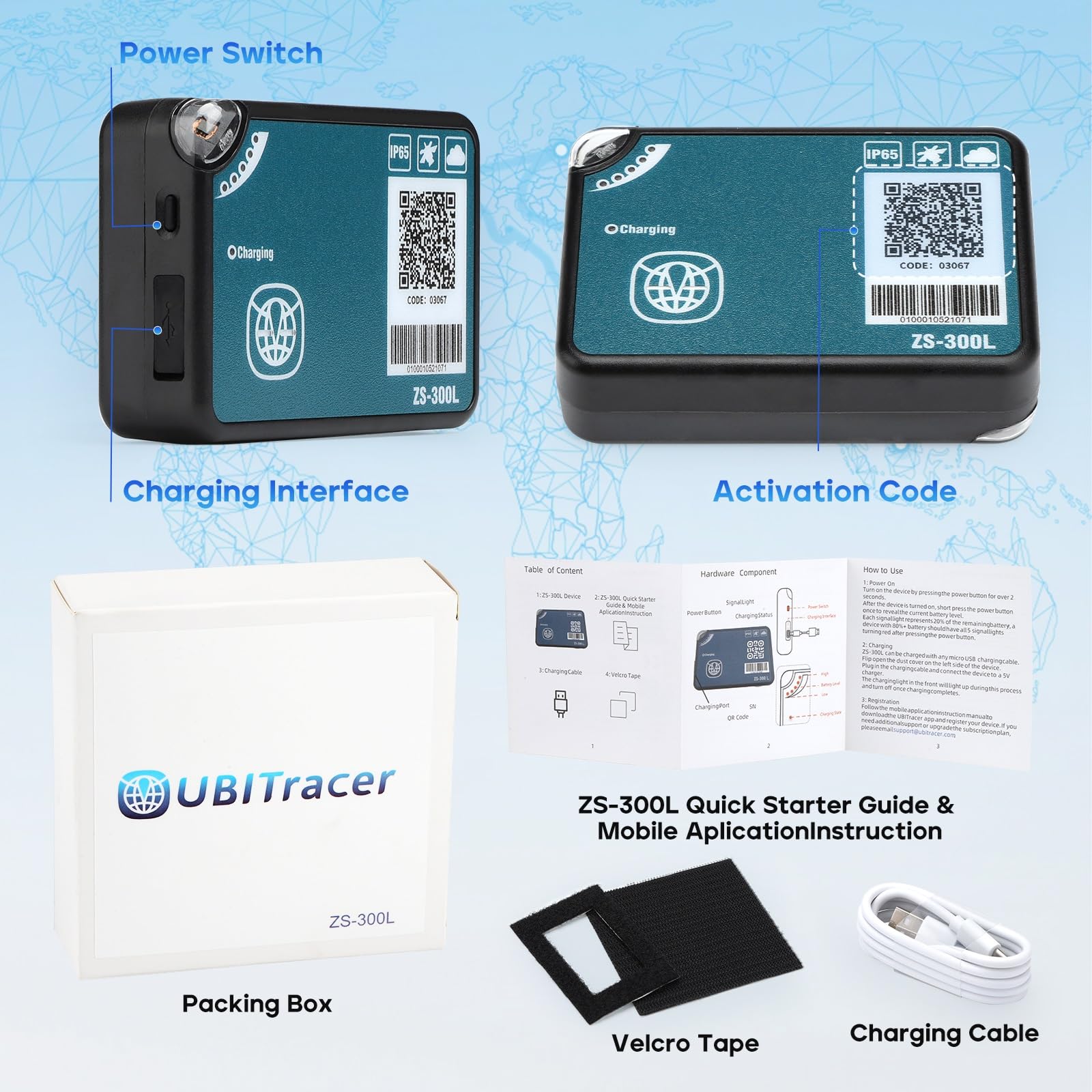 Multi-Sensor GPS Tracker with Temperature, Humidity, Light, Shock & Air Pressure Monitoring | Industrial-Grade Global Coverage for RV, Pet Tracking, Greenhouse, Cold Chain Logistics & Valuables Protection | Real-Time Alerts & Subscription Required for Shipment Monitoring & Asset Security