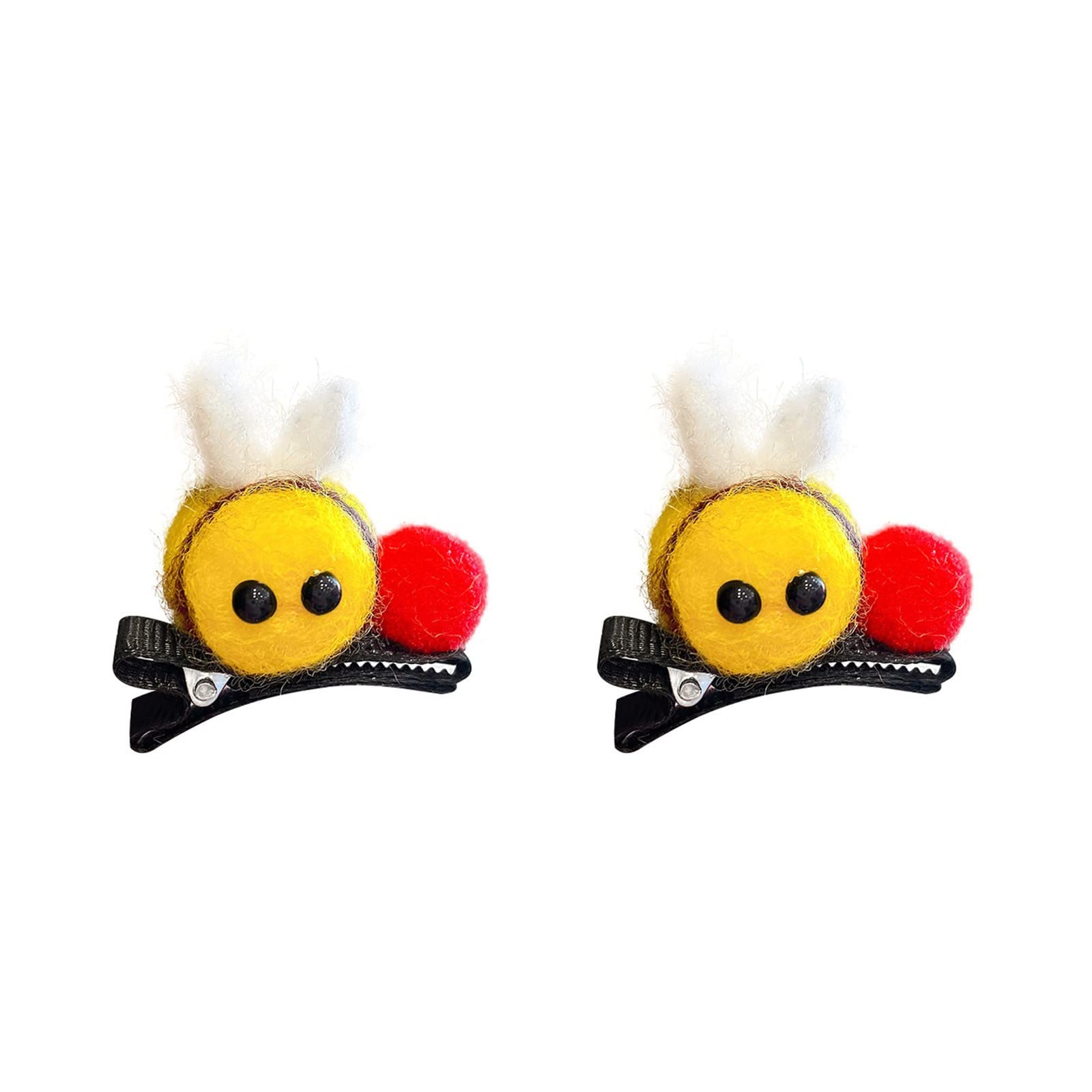 Cartoon Bee Hair Clips & Headbands Set for Girls 4-6 Years - Cute Hair Accessories Kit with Barrettes & Hair Claws - Perfect for School, Parties & Daily Wear (One Size)