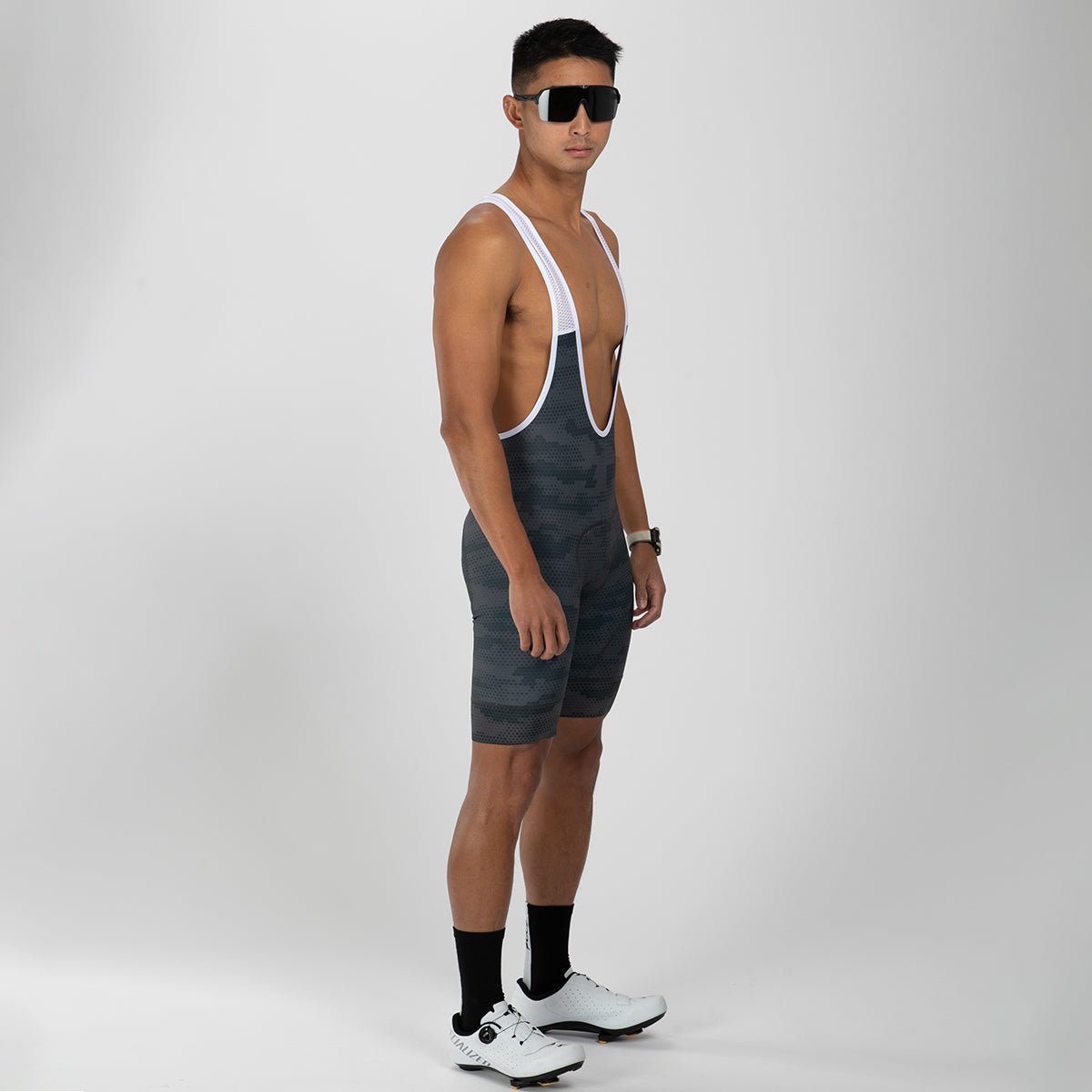 Men's Cycling Bib Shorts - IM Resilience Performance Bike Shorts for Road & Mountain Biking | Padded Comfort for Long Distance Rides