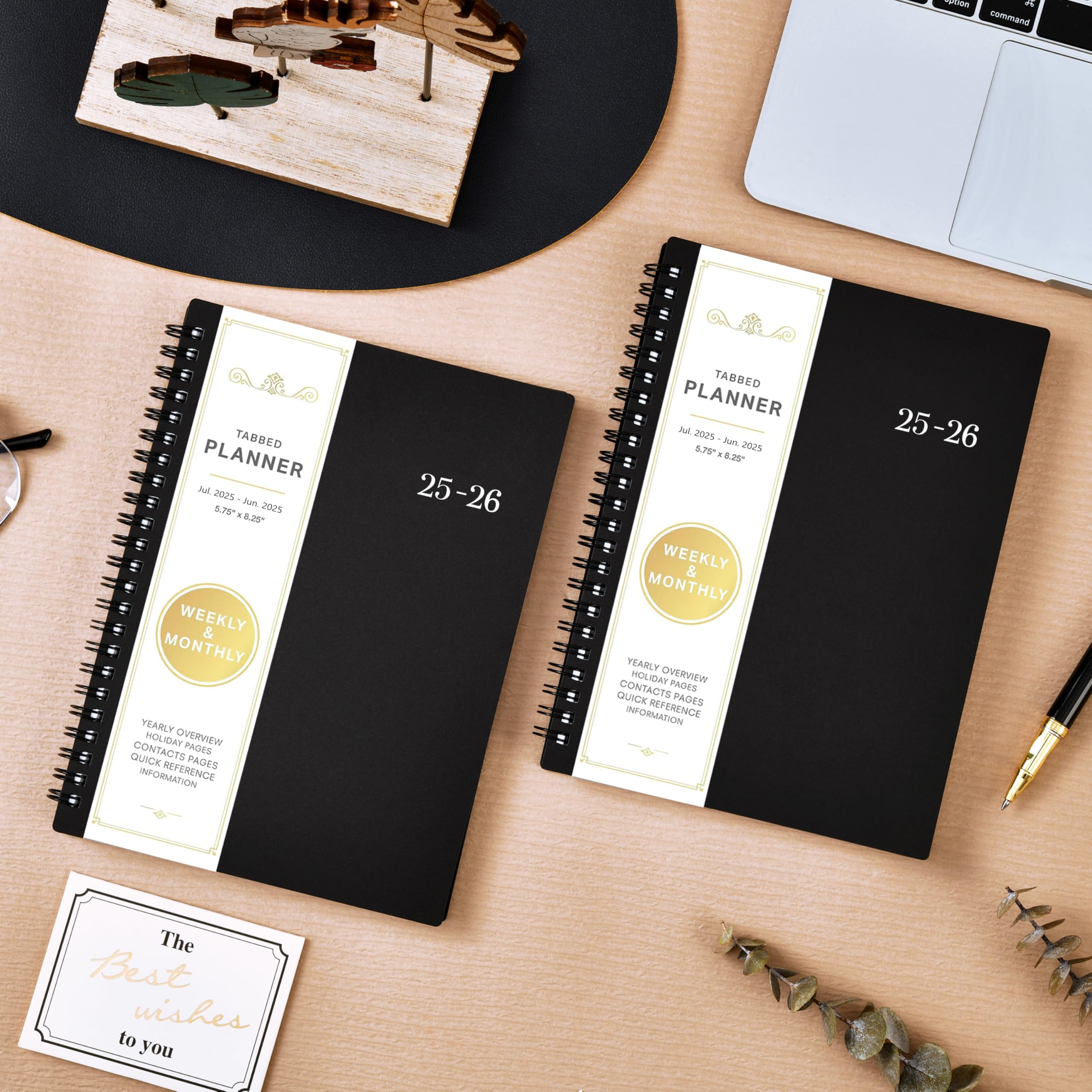 2025-2026 Academic Planner | July 2025-June 2026 Weekly & Monthly Planner | 6.3