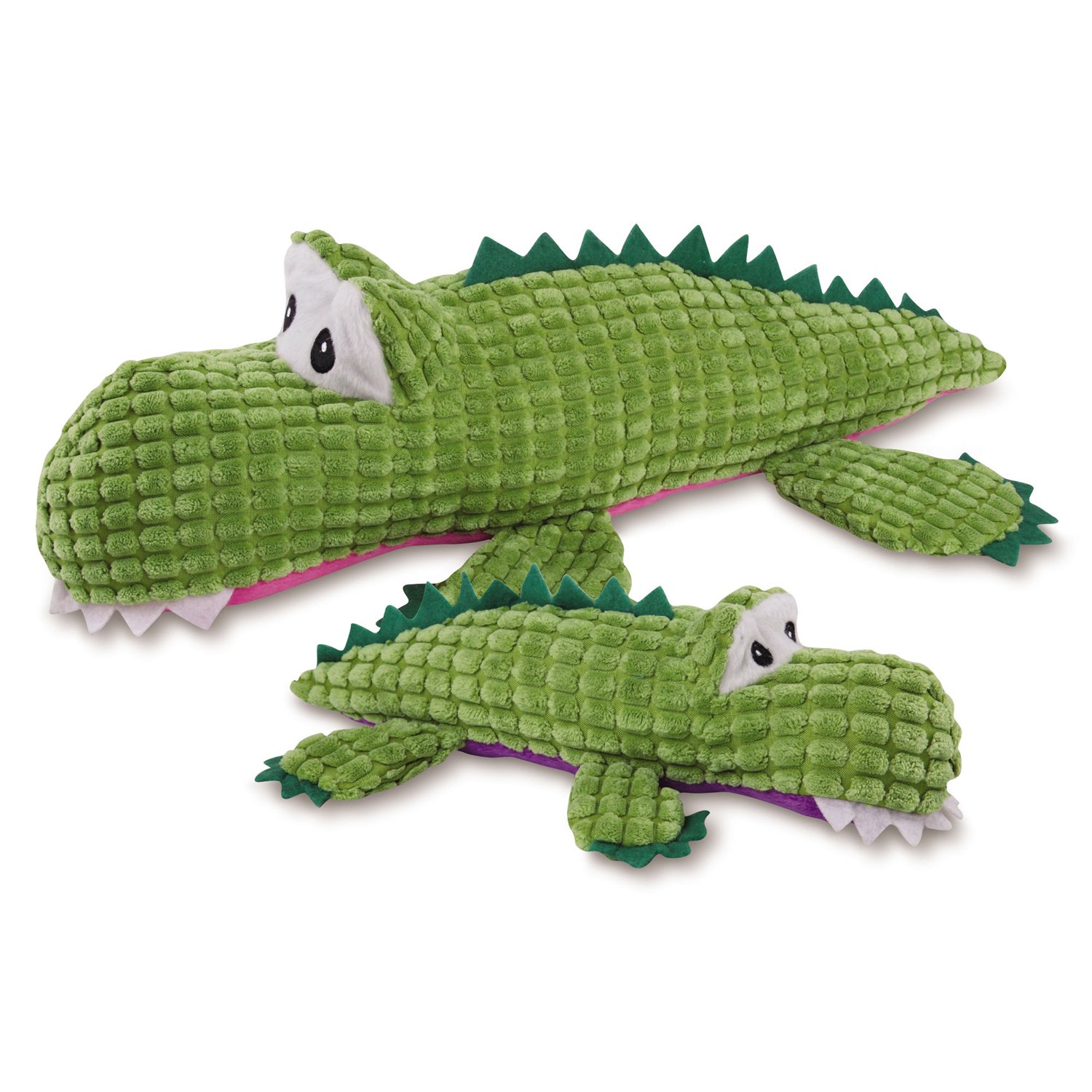 Durable Corduroy Crocodile Dog Chew Toy for Small Dogs - Perfect for Teething Puppies & Indoor Playtime