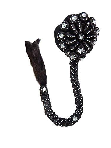 Gogi Enterprises Artificial Women's Curly Hair Extensions & Juda Choti - Perfect for Cosplay, Weddings, and Daily Styling