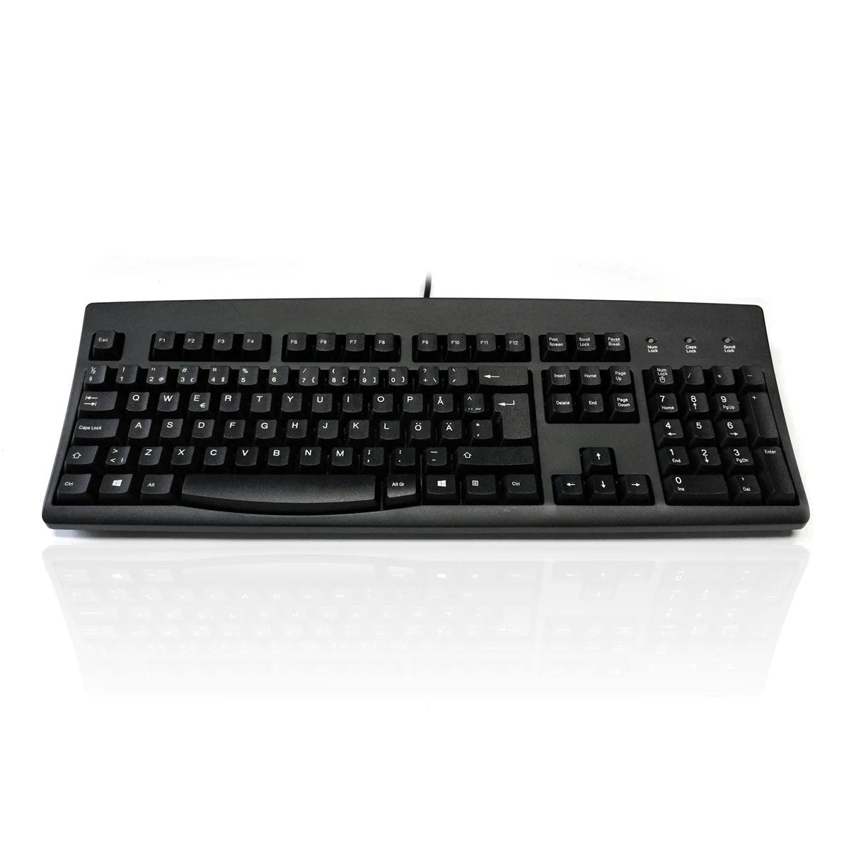 Accuratus KYBAC260 Black USB Multilingual Keyboard - Perfect for Office, Gaming & Multilingual Typing