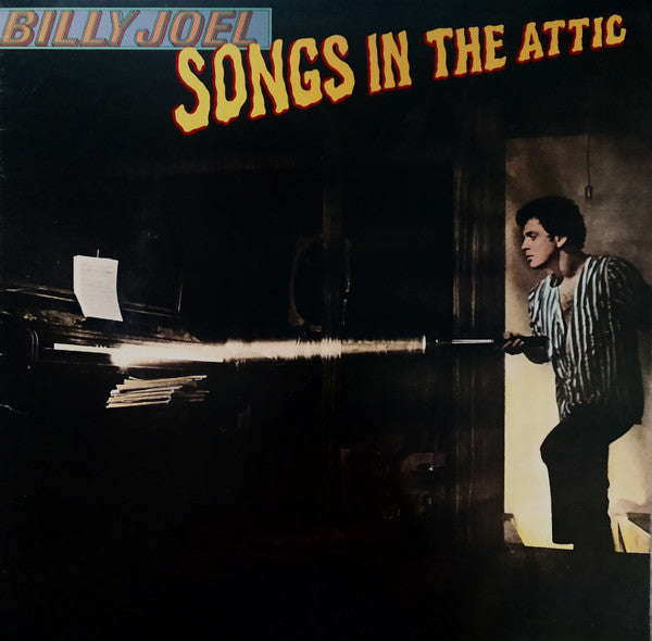 Billy Joel - Songs In the Attic Vinyl Record (Used, Secondhand) - Perfect for Vintage Music Collectors & Home Listening