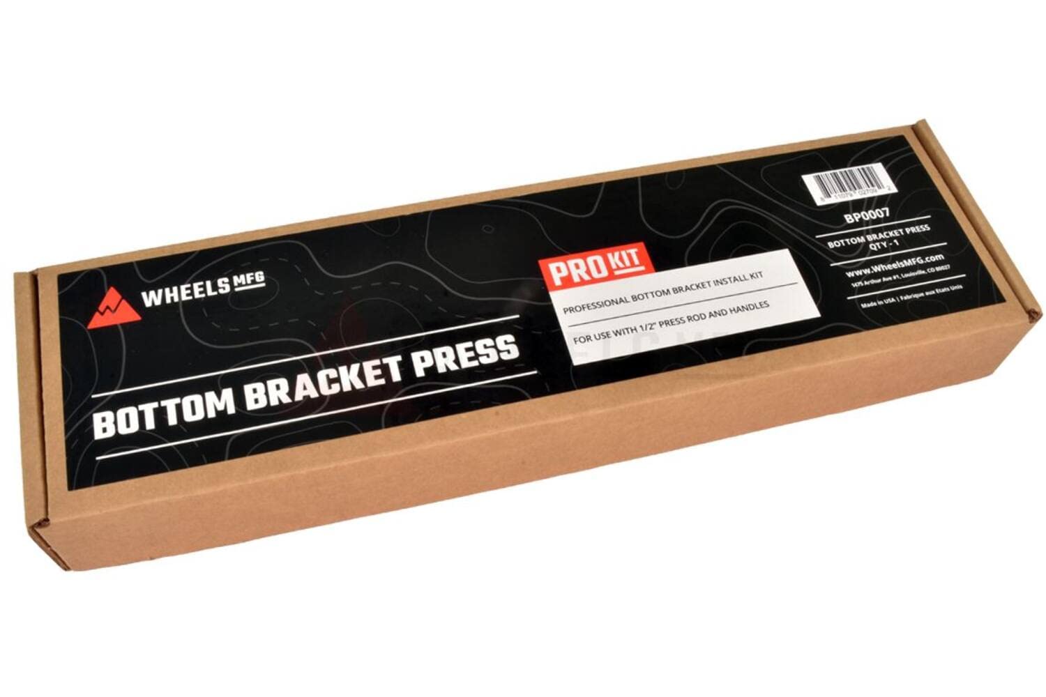 Wheels Manufacturing Pro Kit - Bottom Bracket Press Tool for Bicycle Repair and Maintenance | Professional Bike Workshop Equipment for Installing and Removing Bottom Brackets
