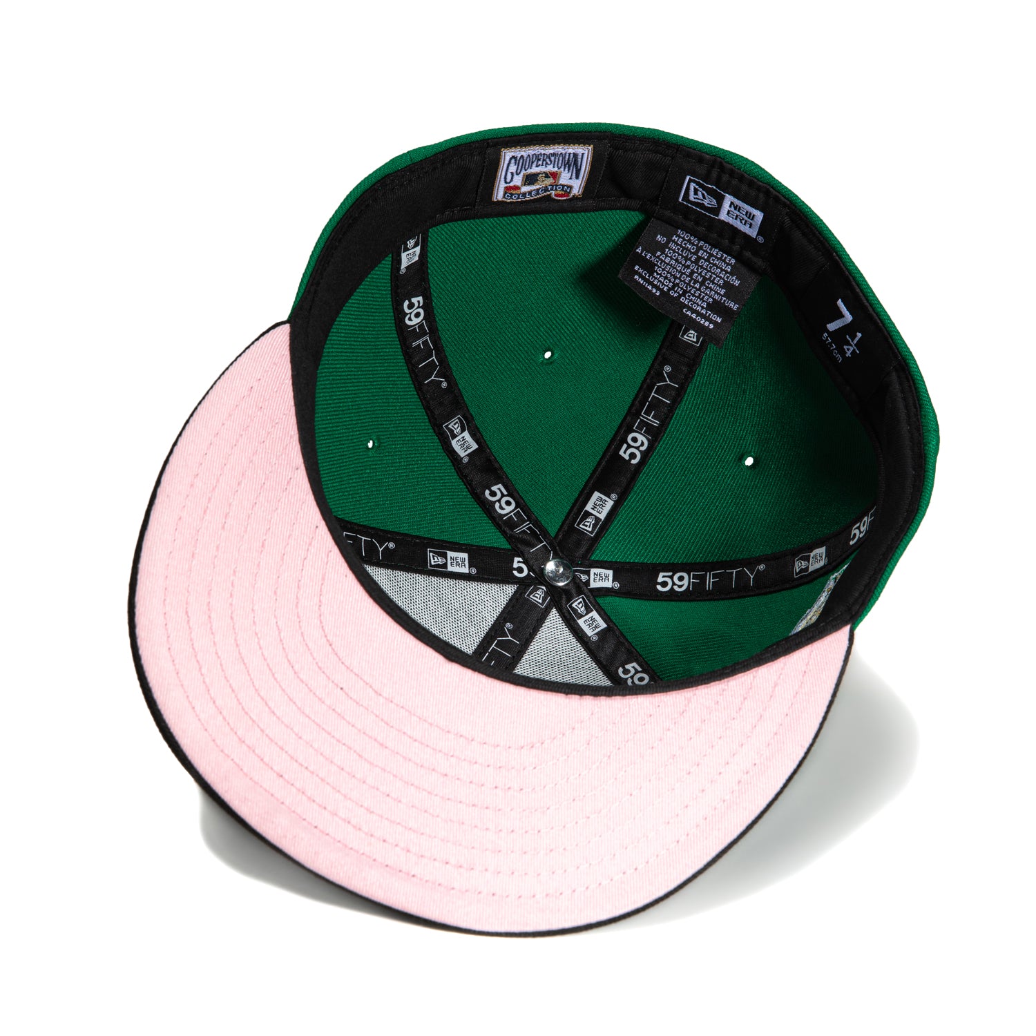 PINK UV 2-Tone New York Mets 40th Anniversary Green/Black Baseball Cap - Perfect for Game Day, Sports Events & Fan Collections