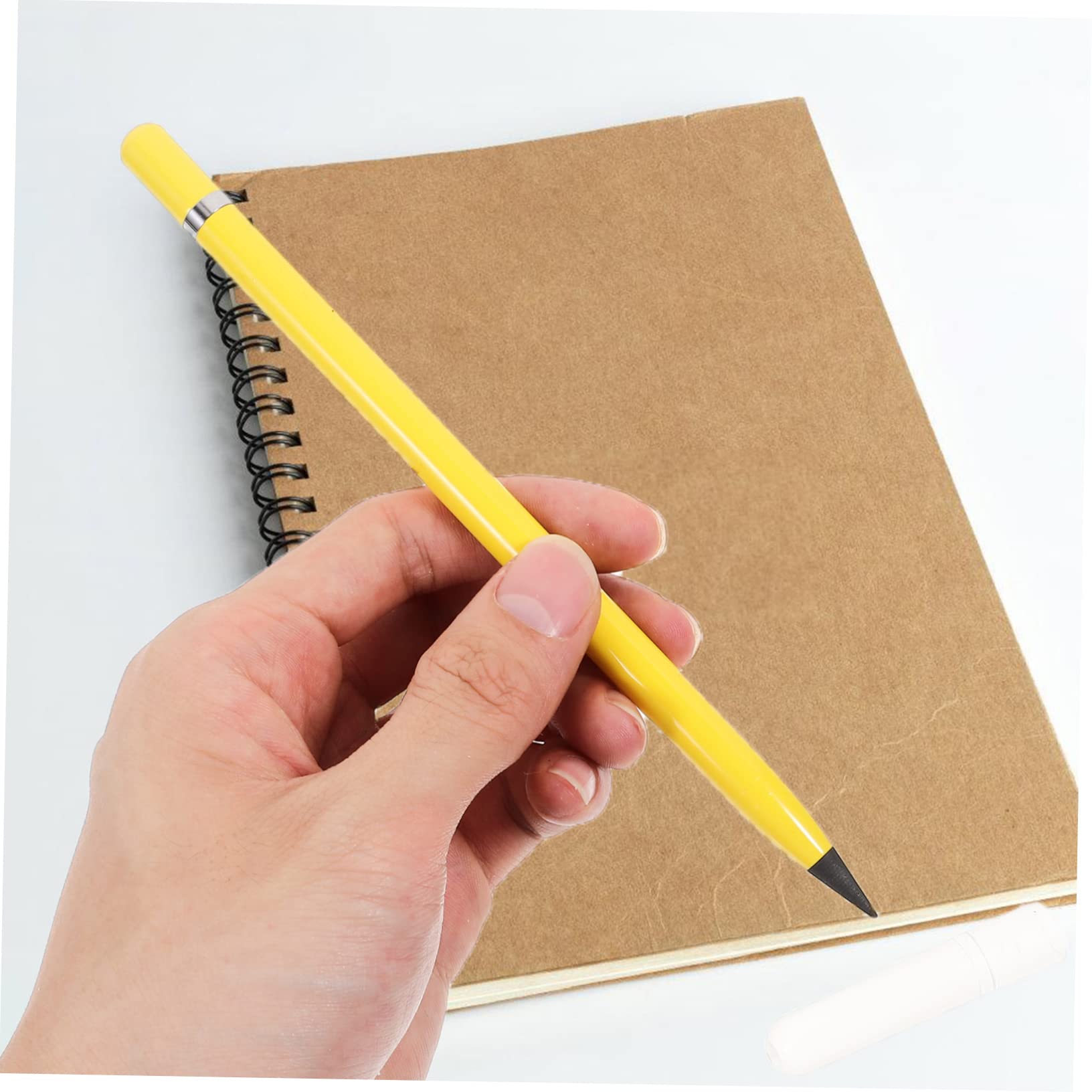 NUOBESTY 3-Pack Metal Inkless Everlasting Pencils - No Sharpening Eternal Drafting Pencils for Artists, Students & Professionals - Perfect for Sketching, Writing & Office Use