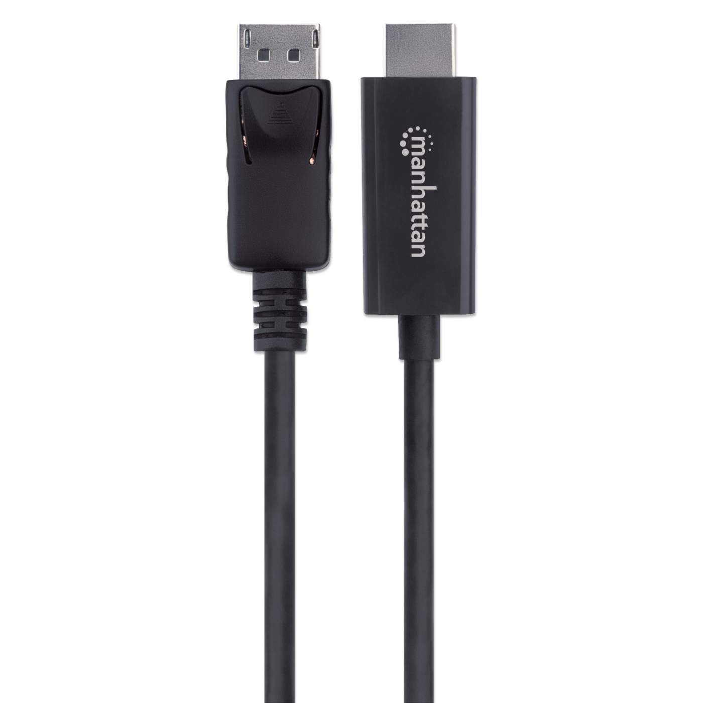 4K@60Hz DisplayPort to HDMI Cable 6ft - Ultra HD Video & Audio Adapter for Gaming, Home Theater & Office Monitors