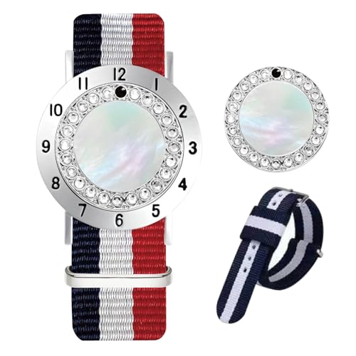 white/navy white red (silver)