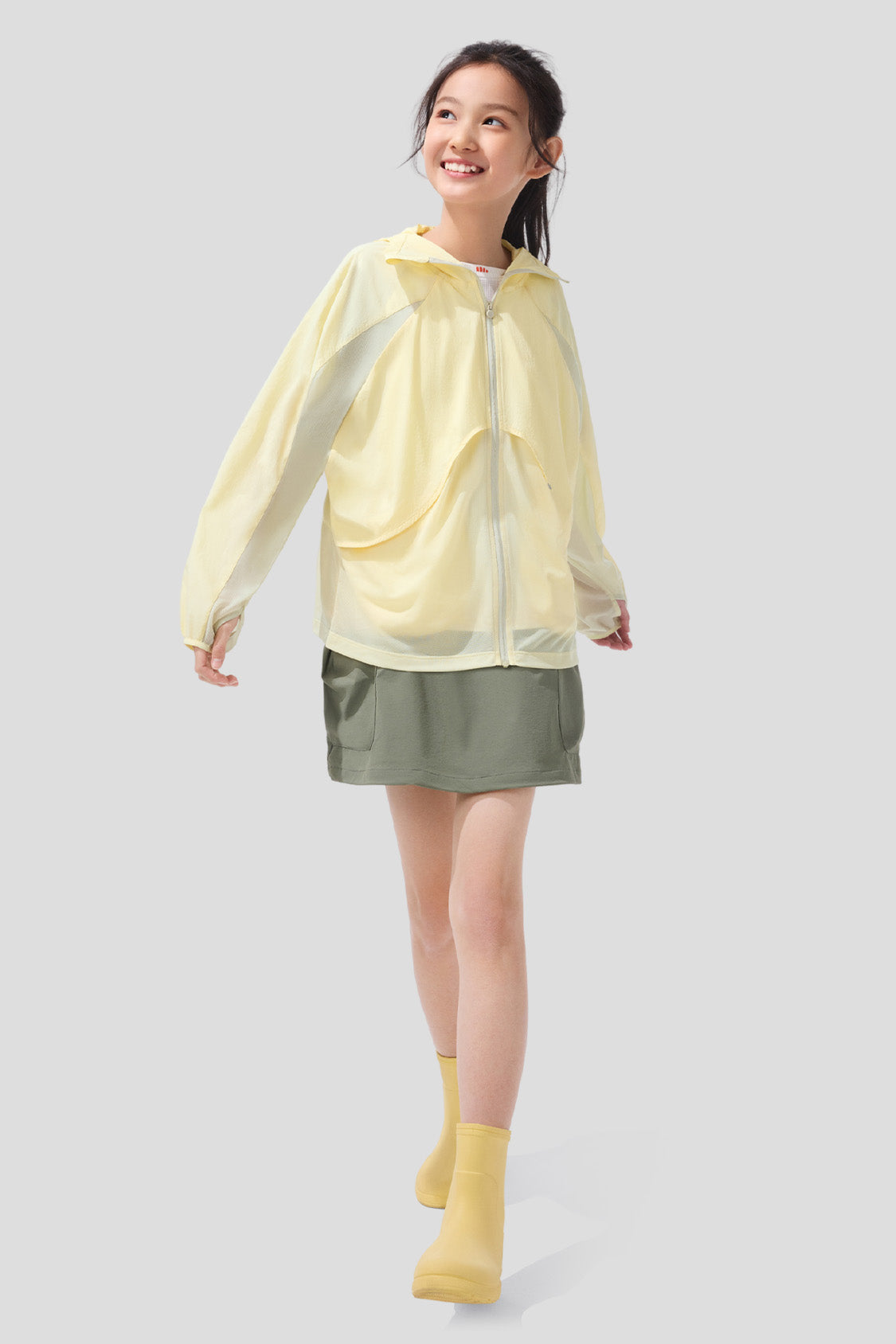 UPF 100+ Kids' Sun Protection Jacket - Lightweight & Breathable for Outdoor Activities, Beach, and Summer Play