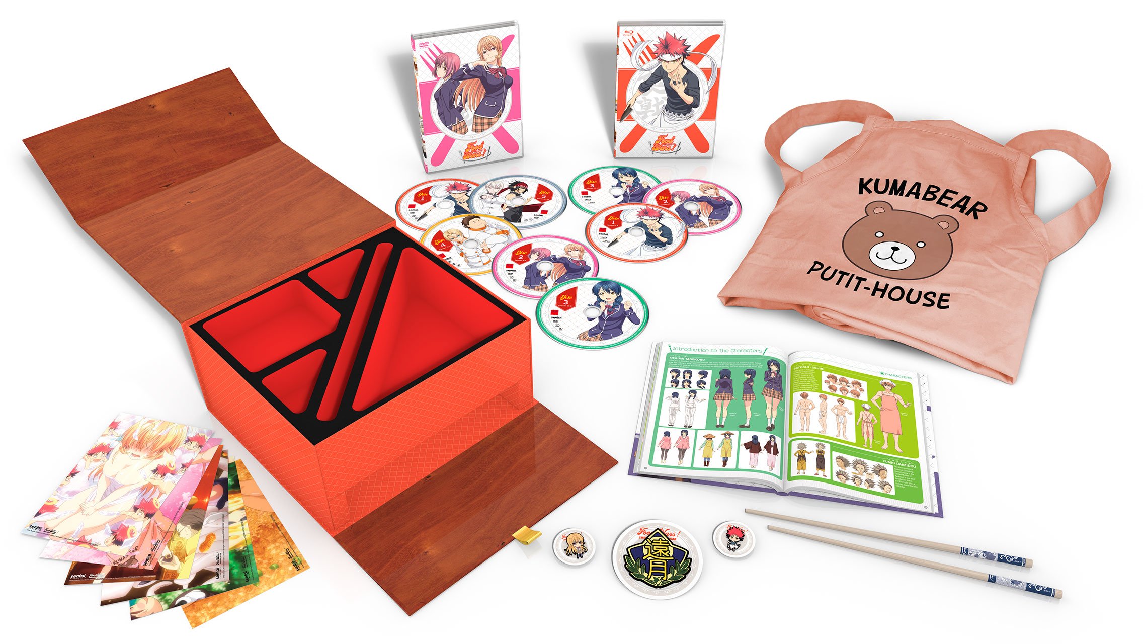 Food Wars! Shokugeki no Soma Premium Box Set - Complete Anime Manga Collection - Perfect for Anime Fans & Collectors - Great Gift for Birthday, Christmas & Cosplay Events