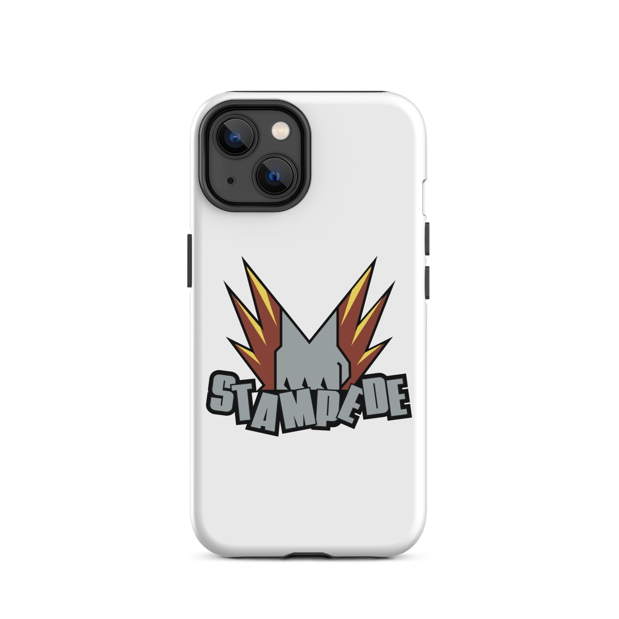 Zoo Jitsu Fighters Stampede Durable Shockproof iPhone Case - Perfect for Outdoor Adventures & Extreme Sports Protection