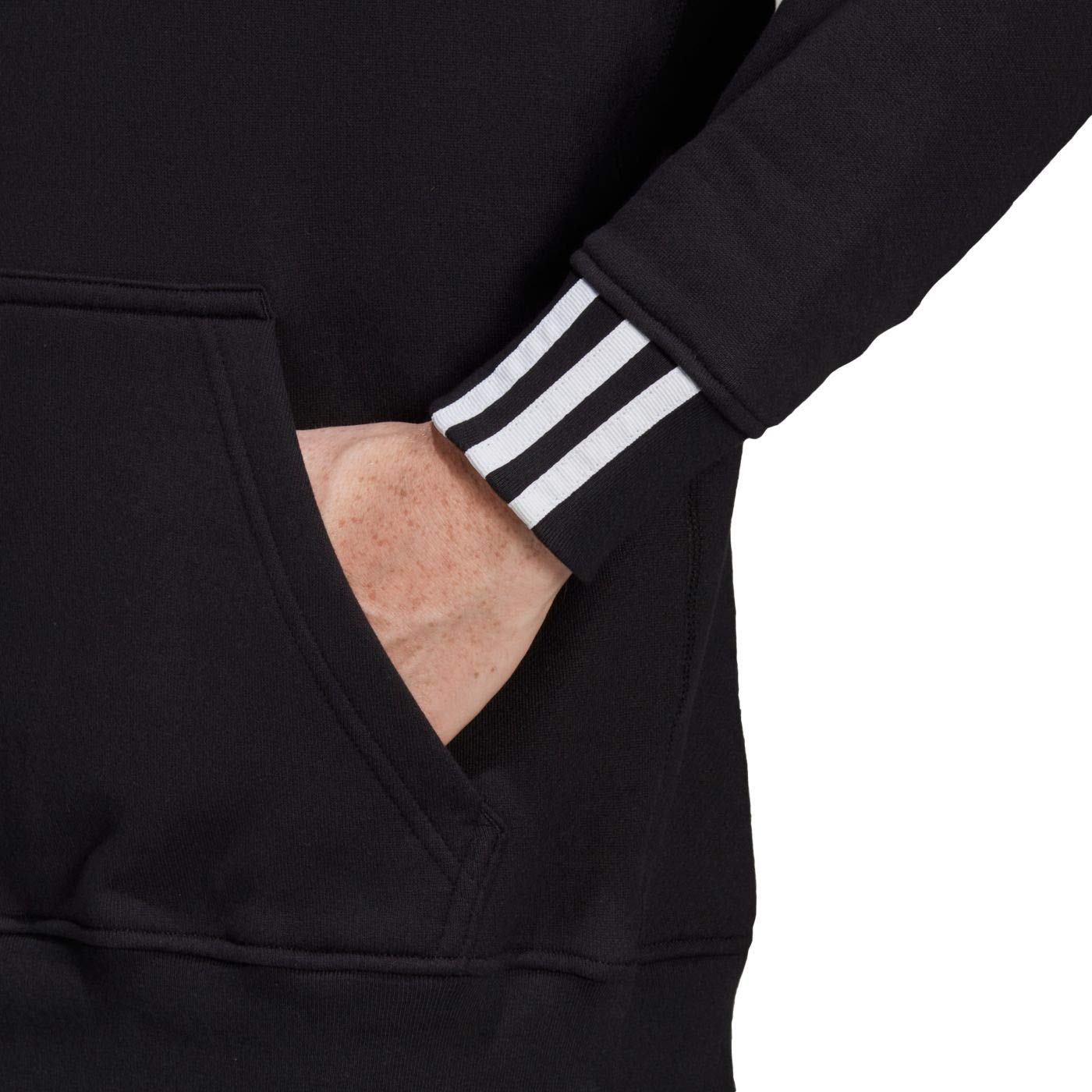 **Adidas Originals Men's Vocal Directional Hoodie - Black, Medium | Stylish & Comfortable Pullover for Casual Wear & Street Fashion**