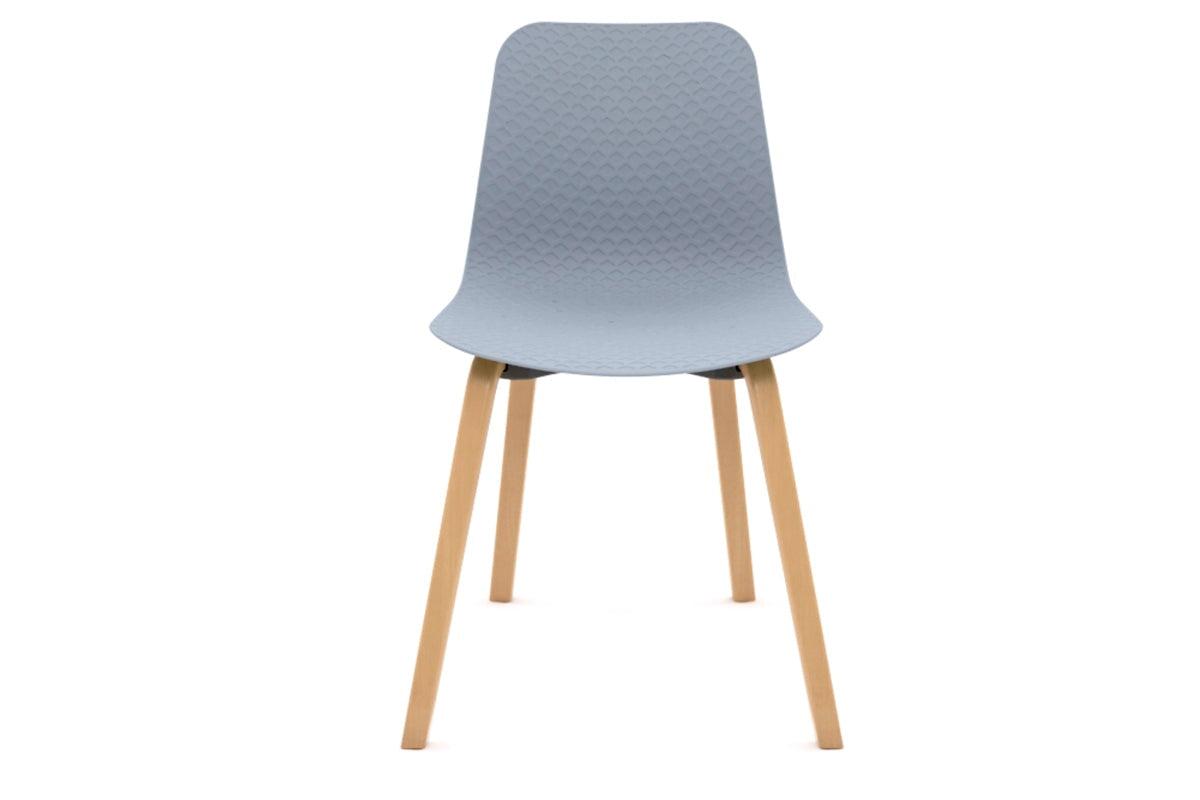 Dune Cafe Chair with 4-Leg Base - Stylish and Durable Bistro Chair for Restaurants, Cafes, and Home Decor