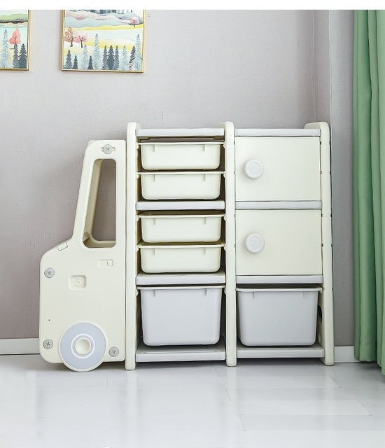 Kids Toy Storage Organizer - Large Toy Storage Cabinet with Shelves for Playroom & Bedroom | Durable Toy Organizer for Kids' Room, Nursery & Daycare