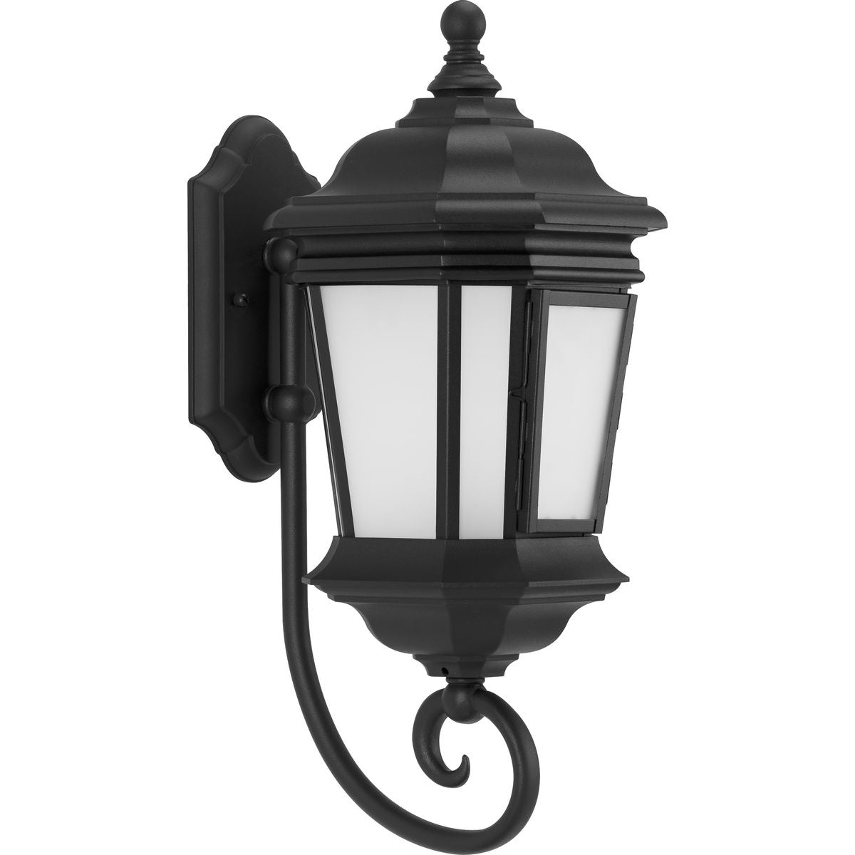 Crawford Collection One Light Medium Wall Lantern - Outdoor Porch Light Fixture for Patio, Garden, and Entryway Lighting