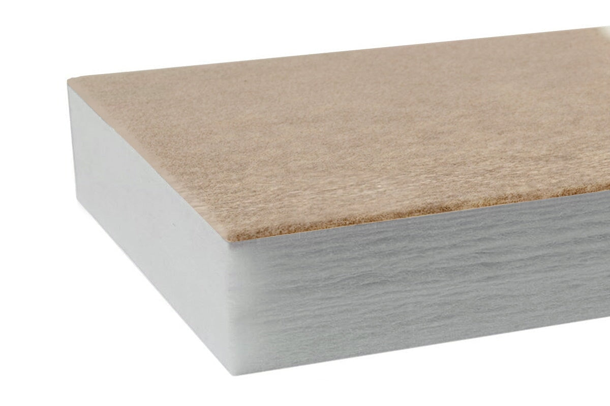 Autex Quietspace Acoustic Wall Panel with Vertiface - 2400H x 1200W x 104D - Soundproofing Foam Panels for Home Theater, Office & Recording Studio Noise Reduction