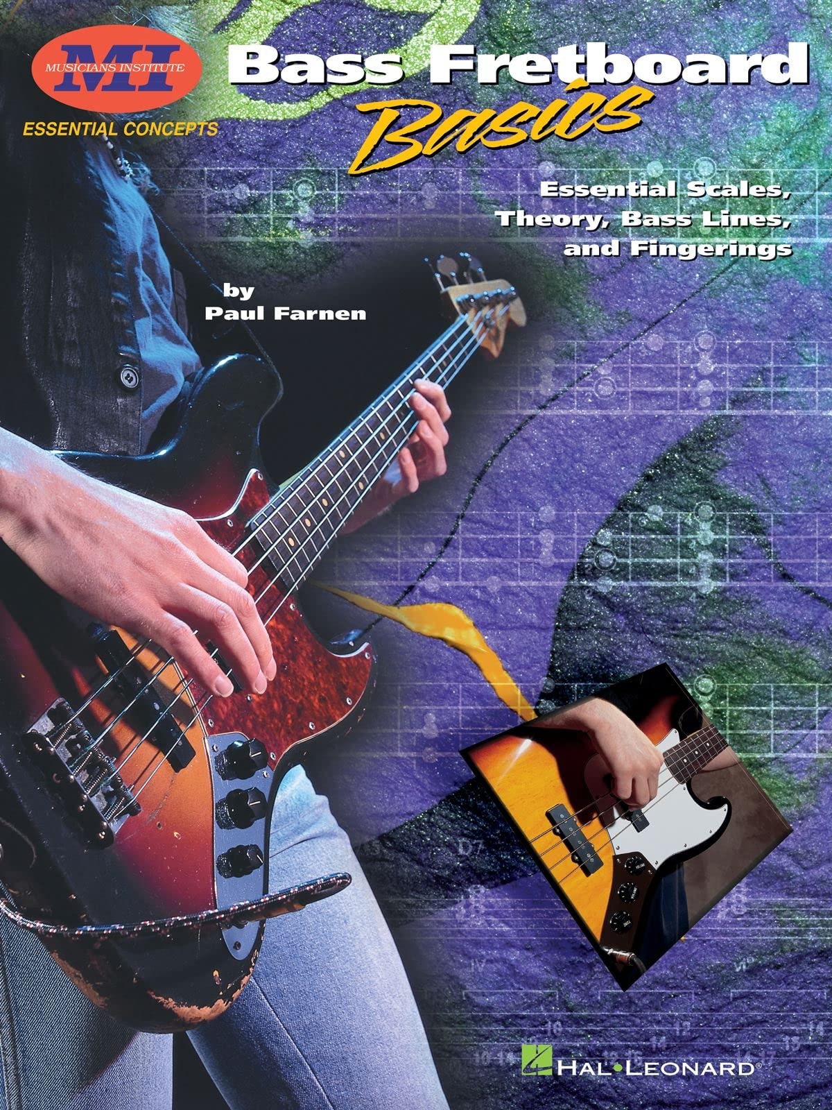 Bass Fretboard Basics: Essential Guide for Beginners - Learn Notes, Scales & Chords for Practice, Performance & Music Theory