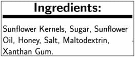 Honey Roasted Sunrich Snacks - 20 Travel Packs, Vitamin E & Protein Rich, Nut-Free for On-the-Go