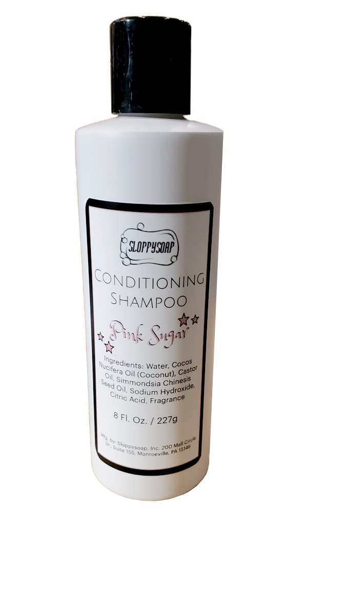 Pink Sugar Shampoo for Color-Treated Hair - Sulfate-Free, Hydrating & Shine Enhancing Hair Care - Perfect for Daily Use & Salon-Quality Results at Home