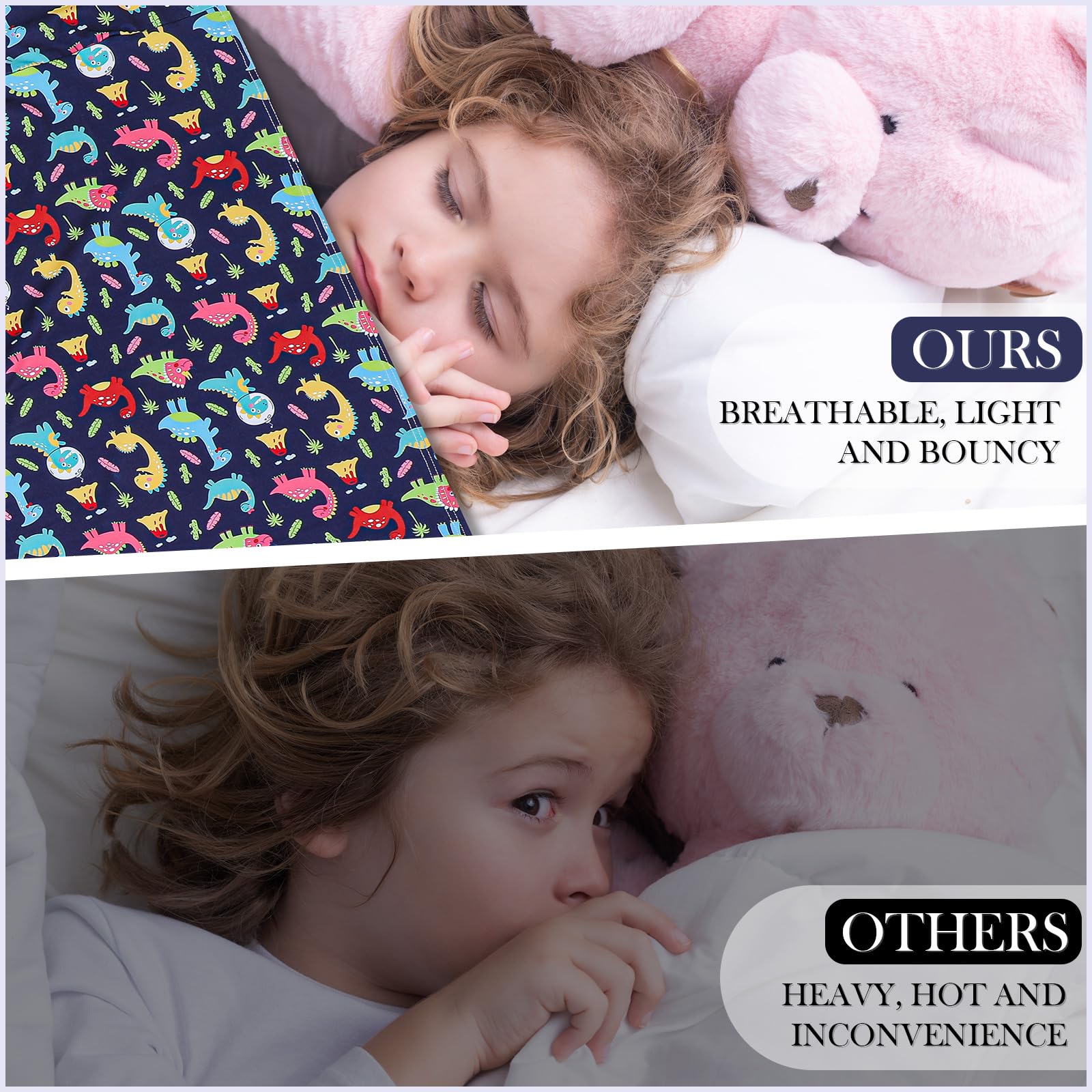 Dinosaur Sensory Sheet for Kids & Adults - Twin Size Breathable Stretchy Comfortable Bedding | Calming Compression Blanket for Toddlers, Autism & Anxiety Relief | Perfect for Christmas Gifts, Sleep Therapy & Sensory Rooms