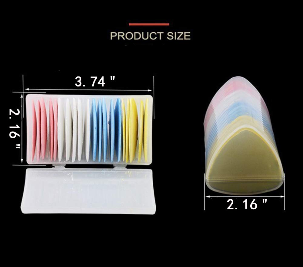 Professional Tailor's Chalk Triangle - Fabric Marker for Sewing & Tailoring - 20 Pack - Perfect for Garment Marking, Quilting & DIY Crafts